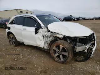 2018 Mercedes-Benz GLC with VIN WDC0G4JBXJV053225, listed as a Copart auction lot 72611272 with 59,538 mi miles. Bid and sale history available at carsss.com. Image 4.
