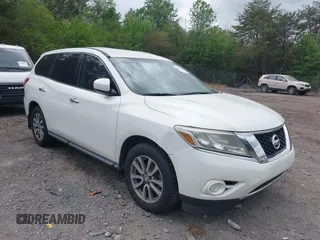 2014 Nissan Pathfinder Platinum with VIN 5N1AR2MN2EC676530, listed as a IAAI auction lot 41934585 with 200,109 mi miles. Bid and sale history available at carsss.com. Image 6.