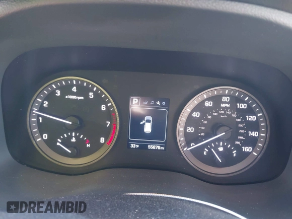 2017 Hyundai Tucson SE with VIN KM8J23A47HU291596, listed as a IAAI auction lot 41289118 with 55,876 mi miles and . Bid and sale history available at DreamBid. Image 7.