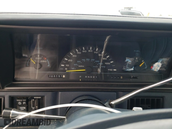 1993 Oldsmobile Cutlass Ciera S z VIN 1G3AG55N9P6451968, wystawiony jako Copart lot #72746634 z przebiegiem 88 151 mil mil oraz Szkoda całkowita • Salvage title. Historia ofert i sprzedaży dostępna na DreamBid. Obrazek 9.