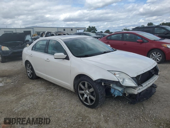 2010 Mercury Milan Premier with VIN 3MEHM0JA9AR665302, listed as a Copart auction lot 57094635 with 189,275 mi miles and Salvage title. Bid and sale history available at DreamBid. Image 4.