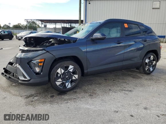 2024 Hyundai Kona SEL with VIN KM8HC3AB6RU106384, listed as a Copart auction lot 69511514 with 2,651 mi miles and Salvage Title. Bid and sale history available at DreamBid. Image 1.