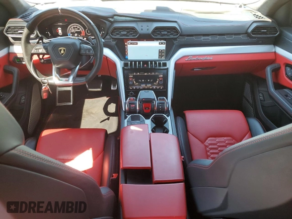 2019 Lamborghini Urus z VIN ZPBUA1ZL6KLA02282, wystawiony jako Copart lot #88714865 z przebiegiem 17 842 mil mil oraz Szkody całkowita. Historia ofert i sprzedaży dostępna na DreamBid. Obrazek 8.