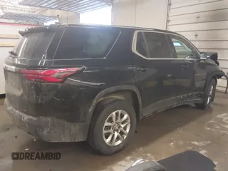 2023 Chevrolet Traverse LS with VIN 1GNEVFKW6PJ334301, listed as a IAAI auction lot 41579248 with 81,651 mi miles. Bid and sale history available at carsss.com. Image 4.