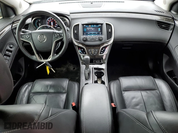 2014 Buick LaCrosse Leather with VIN 1G4GB5G3XEF153765, listed as a Copart auction lot 54138055 with 138,543 mi miles and Salvage Title. Bid and sale history available at DreamBid. Image 8.
