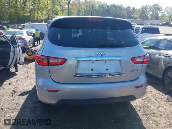 2015 Infiniti QX60 with VIN 5N1AL0MN5FC500398, listed as a IAAI auction lot 41979650 with 265,446 mi miles and . Bid and sale history available at DreamBid. Image 16.