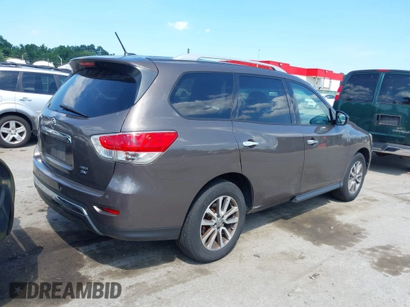 2015 Nissan Pathfinder Platinum с VIN 5N1AR2MM5FC678703, выставлен на аукционе IAAI как лот 42856269 с пробегом 356 966 миль миль и . История ставок и продаж доступна на DreamBid. Изображение 4.