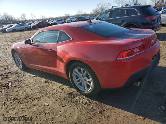 2015 Chevrolet Camaro LS with VIN 2G1FB1E32F9232474, listed as a Copart auction lot 46304685 with 50,625 mi miles and Salvage Title. Bid and sale history available at carsss.com. Image 2.