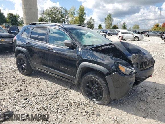 2019 Jeep Cherokee Trailhawk with VIN 1C4PJMBX6KD189200, listed as a Copart auction lot 72857494 with 98,329 mi miles and Clean Title. Bid and sale history available at DreamBid. Image 4.