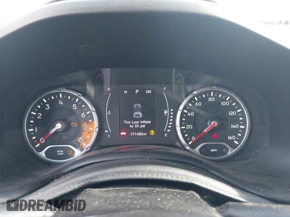 2017 Jeep Renegade Sport with VIN ZACCJAAB1HPF44805, listed as a IAAI auction lot 42797603 with 171,483 mi miles and . Bid and sale history available at DreamBid. Image 7.