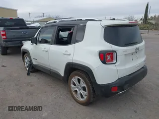 2018 Jeep Renegade Limited с VIN ZACCJADB6JPH99693, выставлен на аукционе IAAI как лот 41206945 с пробегом 52 865 миль миль и . История ставок и продаж доступна на DreamBid. Изображение 3.