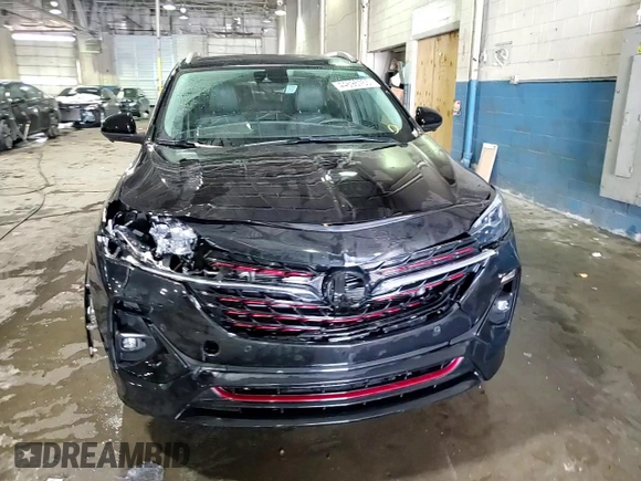 2021 Buick Encore GX Essence with VIN KL4MMFSL0MB089668, listed as a Copart auction lot 44696765 with 47,859 mi miles and Salvage title. Bid and sale history available at DreamBid. Image 14.