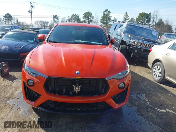 2023 Maserati Levante S with VIN ZN661YUS1PX423803, listed as a IAAI auction lot 41421215 with 7,763 mi miles. Bid and sale history available at carsss.com. Image 13.
