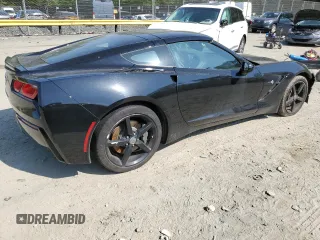 2015 Chevrolet Corvette 1LT with VIN 1G1YB2D71F5108082, listed as a Copart auction lot 53733785 with 67,448 mi miles and Salvage title. Bid and sale history available at DreamBid. Image 3.