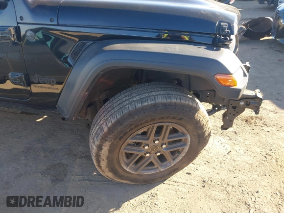 2024 Jeep Wrangler Sport with VIN 1C4PJXAN1RW125436, listed as a IAAI auction lot 41387782 with 17,962 mi miles and . Bid and sale history available at DreamBid. Image 19.