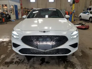 2022 Genesis G70 Launch Edition with VIN KMTG14TE6NU082327, listed as a Copart auction lot 83099774 with 33,479 mi miles and Salvage Title. Bid and sale history available at DreamBid. Image 5.