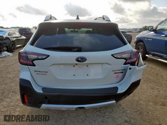 2022 Subaru Outback Touring with VIN 4S4BTAPC7N3156219, listed as a Copart auction lot 64028925 with Not provided miles and Salvage title. Bid and sale history available at DreamBid. Image 6.