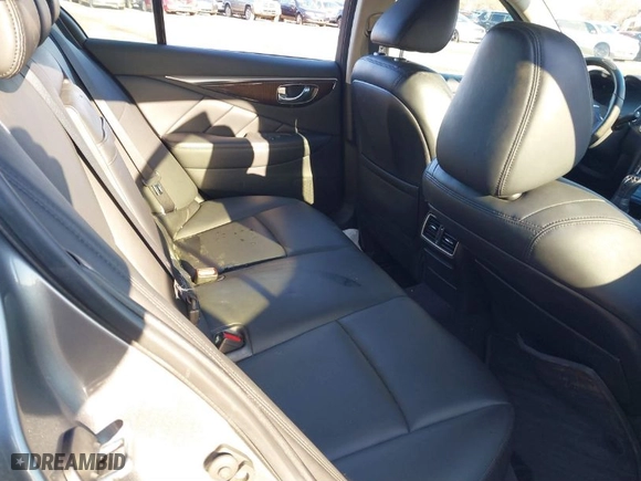 2018 Infiniti Q50 3.0t SPORT with VIN JN1EV7AR4JM437509, listed as a IAAI auction lot 41856195 with 127,473 mi miles. Bid and sale history available at carsss.com. Image 8.