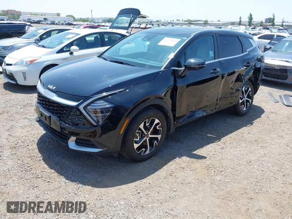 2024 Kia Sportage EX with VIN 5XYK33DF8RG209901, listed as a IAAI auction lot 42378868 with 35,740 mi miles and . Bid and sale history available at DreamBid. Image 2.