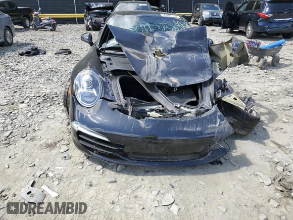 2016 Porsche 911 Carrera with VIN WP0AA2A91GS106157, listed as a Copart auction lot 69462124 with 25,998 mi miles and Salvage Title. Bid and sale history available at DreamBid. Image 5.