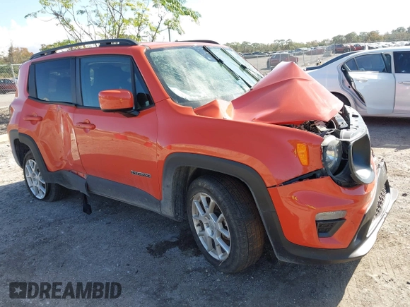 2021 Jeep Renegade 80th Anniversary with VIN ZACNJDBB0MPN23315, listed as a IAAI auction lot 41139893 with 45,251 mi miles and . Bid and sale history available at DreamBid. Image 1.