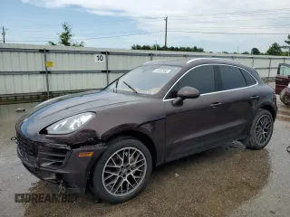 2015 Porsche Macan S with VIN WP1AB2A57FLB58524, listed as a Copart auction lot 61597365 with 102,965 mi miles and Salvage title. Bid and sale history available at DreamBid. Image 1.