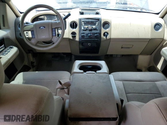 2005 Ford F-150 XLT with VIN 1FTRW12W05KD46817, listed as a Copart auction lot 60989615 with Not provided miles and Salvage title. Bid and sale history available at DreamBid. Image 8.