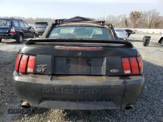 2000 Ford Mustang GT with VIN 1FAFP45X4YF270902, listed as a Copart auction lot 48821005 with 0 mi miles and Salvage Title. Bid and sale history available at carsss.com. Image 6.