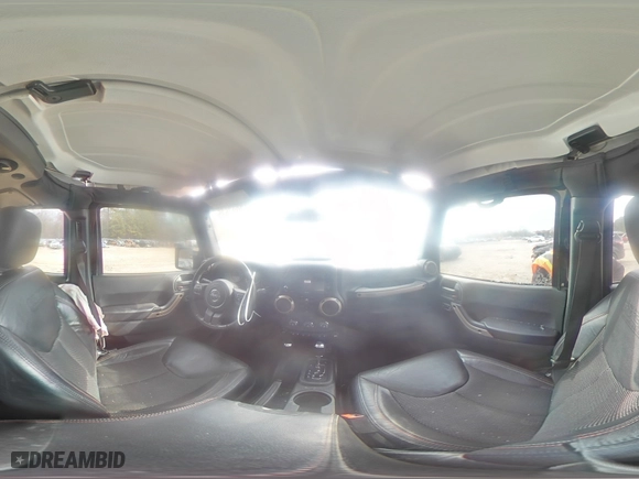 2016 Jeep Wrangler Unlimited 75th Anniversary with VIN 1C4HJWEG5GL235186, listed as a Copart auction lot 47037535 with 152,573 mi miles and Salvage Title. Bid and sale history available at carsss.com. Image 14.