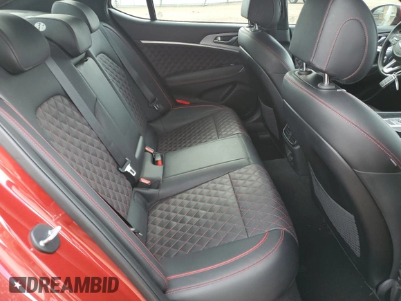 2020 Genesis G70 3.3T with VIN KMTG34LE6LU064126, listed as a Copart auction lot 58078495 with 57,903 mi miles and Salvage title. Bid and sale history available at DreamBid. Image 10.
