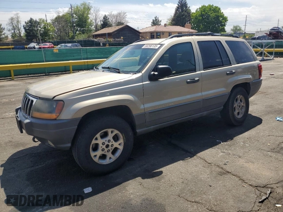 2001 Jeep Grand Cherokee Laredo z VIN 1J4GW48S61C537640, wystawiony jako Copart lot #58266135 z przebiegiem 188 475 mil mil oraz Szkoda całkowita • Salvage title. Historia ofert i sprzedaży dostępna na DreamBid. Obrazek 1.
