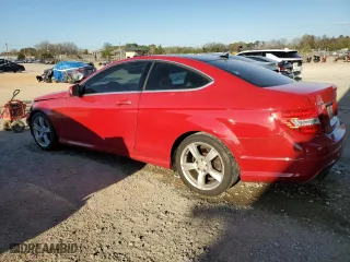 2013 Mercedes-Benz C-Class C 250 with VIN WDDGJ4HB1DG156169, listed as a Copart auction lot 50797855 with 163,116 mi miles and Salvage Title. Bid and sale history available at carsss.com. Image 2.