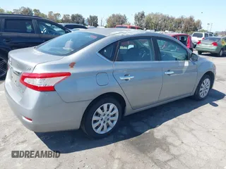 2014 Nissan Sentra SV with VIN 3N1AB7AP6EY326193, listed as a IAAI auction lot 42223971 with 100,669 mi miles and . Bid and sale history available at DreamBid. Image 4.