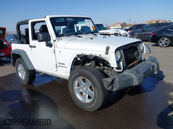 2013 Jeep Wrangler Sport with VIN 1C4AJWAG6DL691801, listed as a IAAI auction lot 42280497 with 113,989 mi miles and . Bid and sale history available at DreamBid. Image 1.