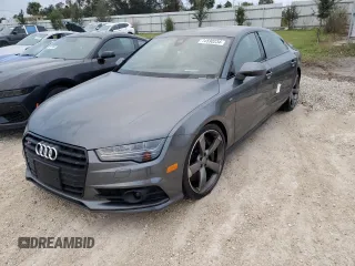 2018 Audi S7 Prestige with VIN WAU2FAFCXJN045155, listed as a Copart auction lot 74590234 with 0 mi miles and Non Repairable. Bid and sale history available at carsss.com. Image 1.