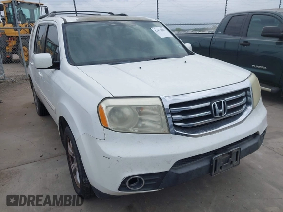2013 Honda Pilot EX-L with VIN 5FNYF3H76DB003867, listed as a IAAI auction lot 42419043 with 175,632 mi miles and . Bid and sale history available at DreamBid. Image 1.