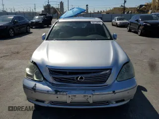 2004 Lexus LS 430 with VIN JTHBN36F240156231, listed as a Copart auction lot 55115825 with 233,658 mi miles and Salvage Title. Bid and sale history available at DreamBid. Image 5.
