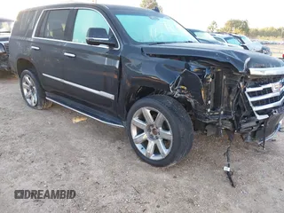 2019 Cadillac Escalade Luxury z VIN 1GYS4BKJ7KR273332, wystawiony jako IAAI lot #40895521 z przebiegiem 64 175 mil mil oraz . Historia ofert i sprzedaży dostępna na DreamBid. Obrazek 1.