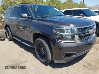2017 Chevrolet Tahoe LS with VIN 1GNSCAKC3HR328833, listed as a IAAI auction lot 41993364 with 124,817 mi miles and . Bid and sale history available at DreamBid. Image 1.