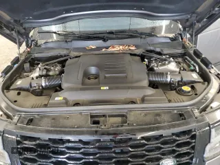 2022 Land Rover Range Rover Westminster with VIN SALGS2RU8NA465582, listed as a Copart auction lot 54510795 with 57,055 mi miles and Salvage title. Bid and sale history available at DreamBid. Image 12.