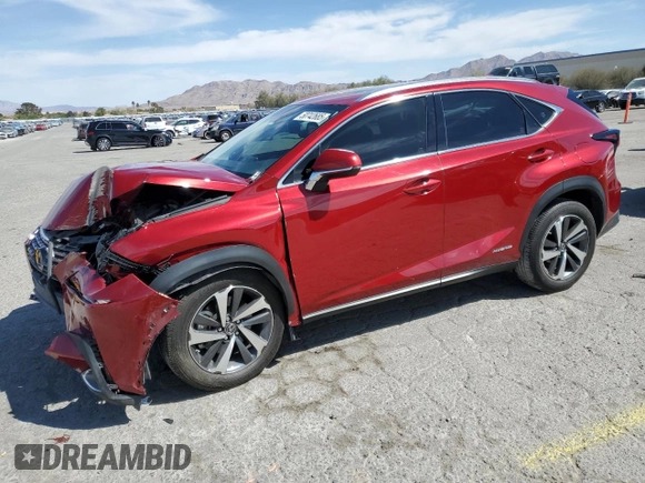 2020 Lexus NX with VIN JTJGJRDZ8L5000440, listed as a Copart auction lot 50742685 with 24,171 mi miles and Salvage Title. Bid and sale history available at carsss.com. Image 1.
