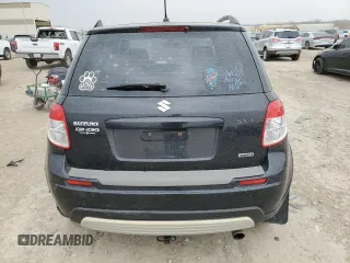 2007 Suzuki SX4 with VIN JS2YB413075100843, listed as a Copart auction lot 48932125 with 209,663 mi miles and Salvage Title. Bid and sale history available at carsss.com. Image 6.