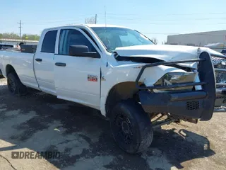 2012 Ram 2500 ST with VIN 3C6UD5HL1CG168724, listed as a IAAI auction lot 41865678 with 206,787 mi miles. Bid and sale history available at carsss.com. Image 1.