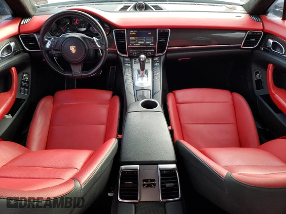 2014 Porsche Panamera z VIN WP0AA2A74EL010108, wystawiony jako Copart lot #85194254 z przebiegiem 77 568 mil mil oraz Czysty tytuł • Clean title. Historia ofert i sprzedaży dostępna na DreamBid. Obrazek 8.