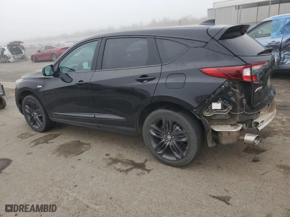 2021 Acura RDX w/A-Spec Package with VIN 5J8TC1H61ML009301, listed as a Copart auction lot 85937594 with 55,552 mi miles and Salvage Title. Bid and sale history available at carsss.com. Image 2.