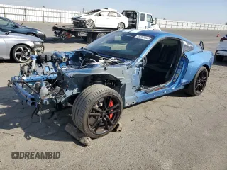 2021 Ford Mustang Shelby GT500 with VIN 1FA6P8SJ4M5501255, listed as a Copart auction lot 75242444 with 6,014 mi miles and Salvage title. Bid and sale history available at DreamBid. Image 1.