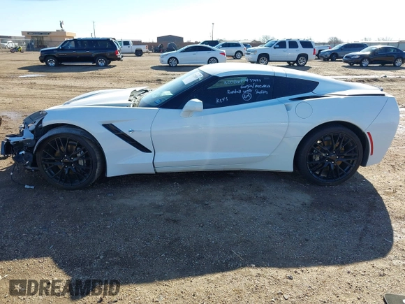 2018 Chevrolet Corvette 3LT with VIN 1G1YF2D78J5104592, listed as a IAAI auction lot 41723029 with 79,199 mi miles. Bid and sale history available at carsss.com. Image 15.