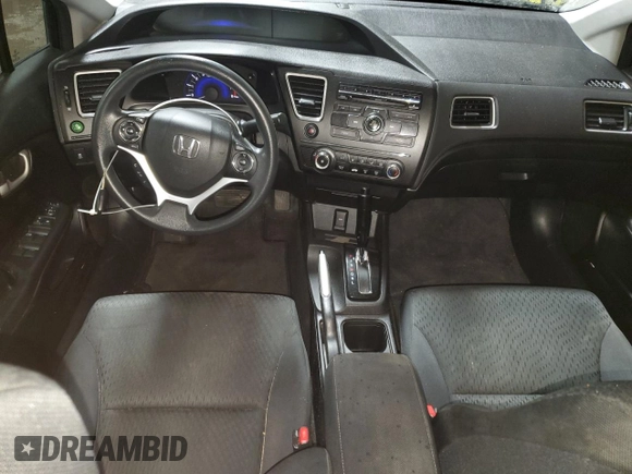 2015 Honda Civic LX with VIN 19XFB2F50FE021899, listed as a Copart auction lot 50807335 with 80,866 mi miles and Salvage Title. Bid and sale history available at DreamBid. Image 8.