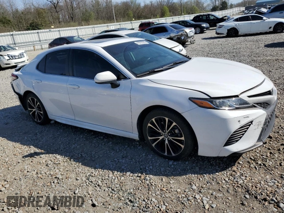 2019 Toyota Camry LE with VIN 4T1B11HKXKU764057, listed as a Copart auction lot 49910355 with 94,652 mi miles and Salvage Title. Bid and sale history available at carsss.com. Image 4.