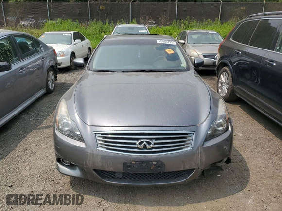 2014 Infiniti Q60 with VIN JN1CV6EL8EM132057, listed as a Copart auction lot 58969795 with Not provided miles and Salvage title. Bid and sale history available at DreamBid. Image 5.